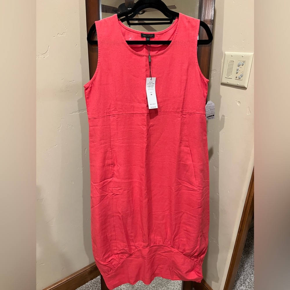 BRAND NEW For Cynthia Maxi Coral Dress